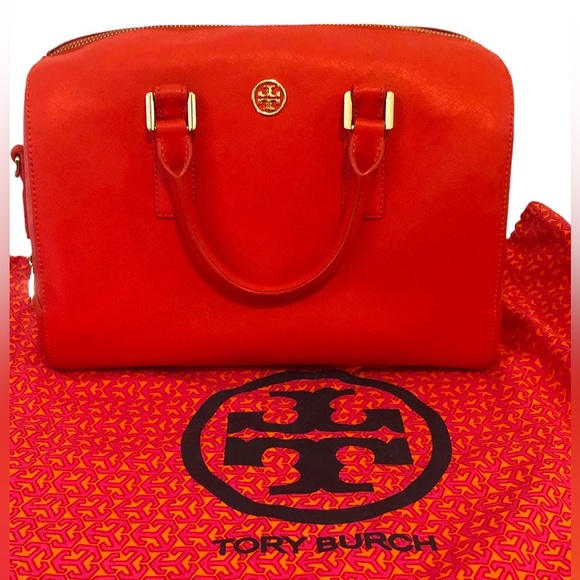 Tory Burch Robinson Satchel NWOT Multi-Host Pick - Picture 12 of 16